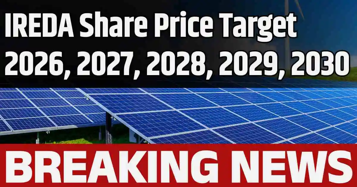 IREDA Share Price Target 2026, 2027, 2028, 2029, 2030