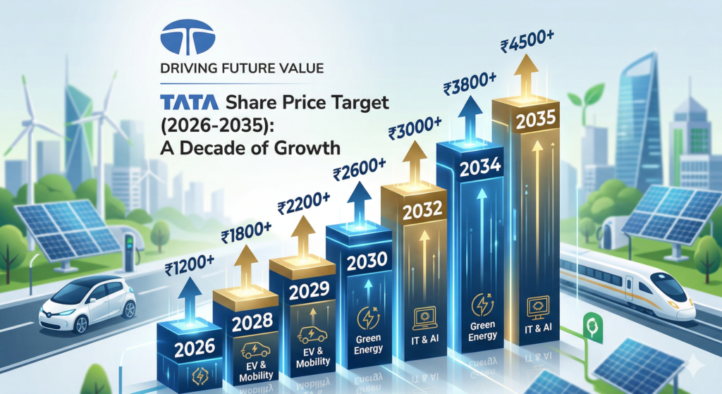 TATA Group Share Price Target: Future Forecast for 2026 to 2035